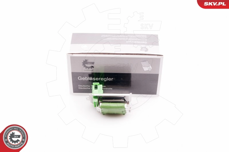 Resistor, interior blower